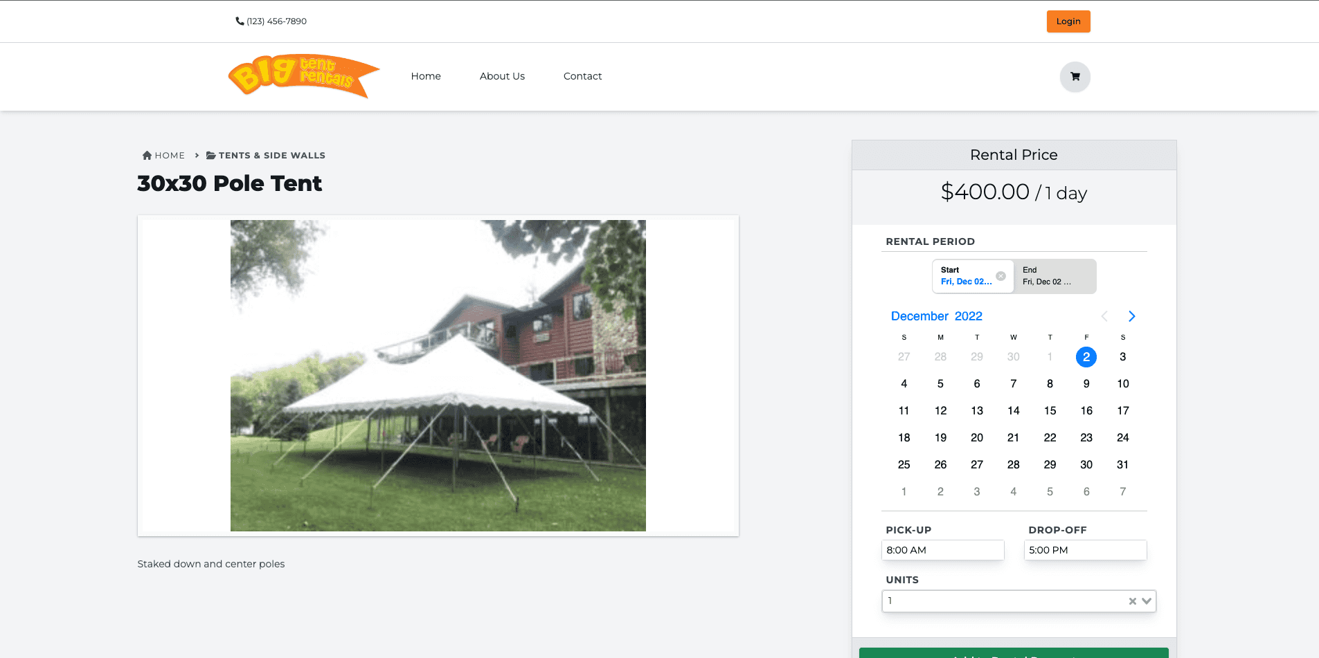 Tent Rental